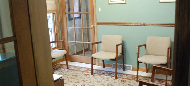 Periodontal office waiting room