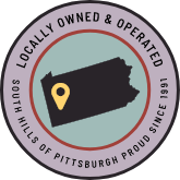 Locally owned and operated logo